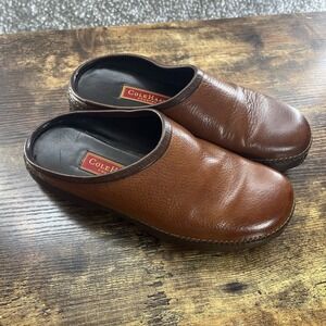 Cole Haan Country Women's Shoes Brown Leather Casual Comfort Mule Size 10